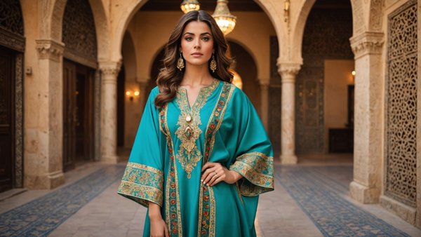 Découvrez notre collection exclusive de caftan algérien sur my caftan
